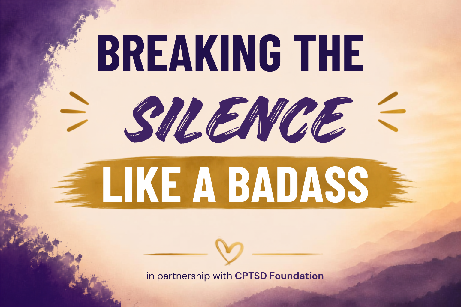 Breaking the Silence Like a Badass - Live Masterclass with Coach Rachel